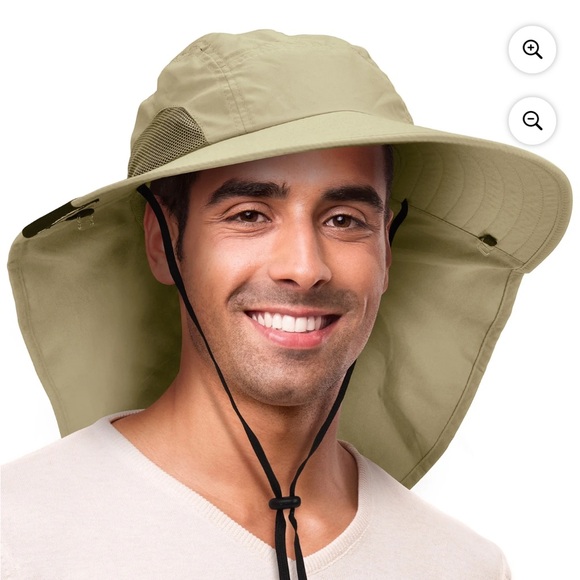 solaris Accessories - Solaris Sun Hats UV Protection Wide Brim Hat Unisex Adult Tan
